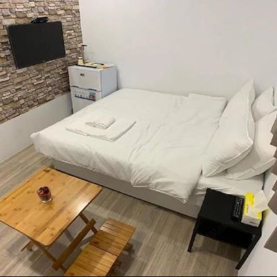 Japanese style simple white double room Chill Place Promo Code