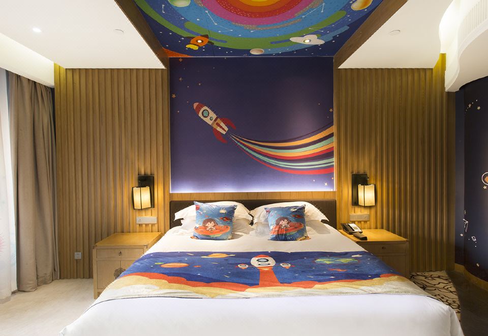 太空主題親子大床房