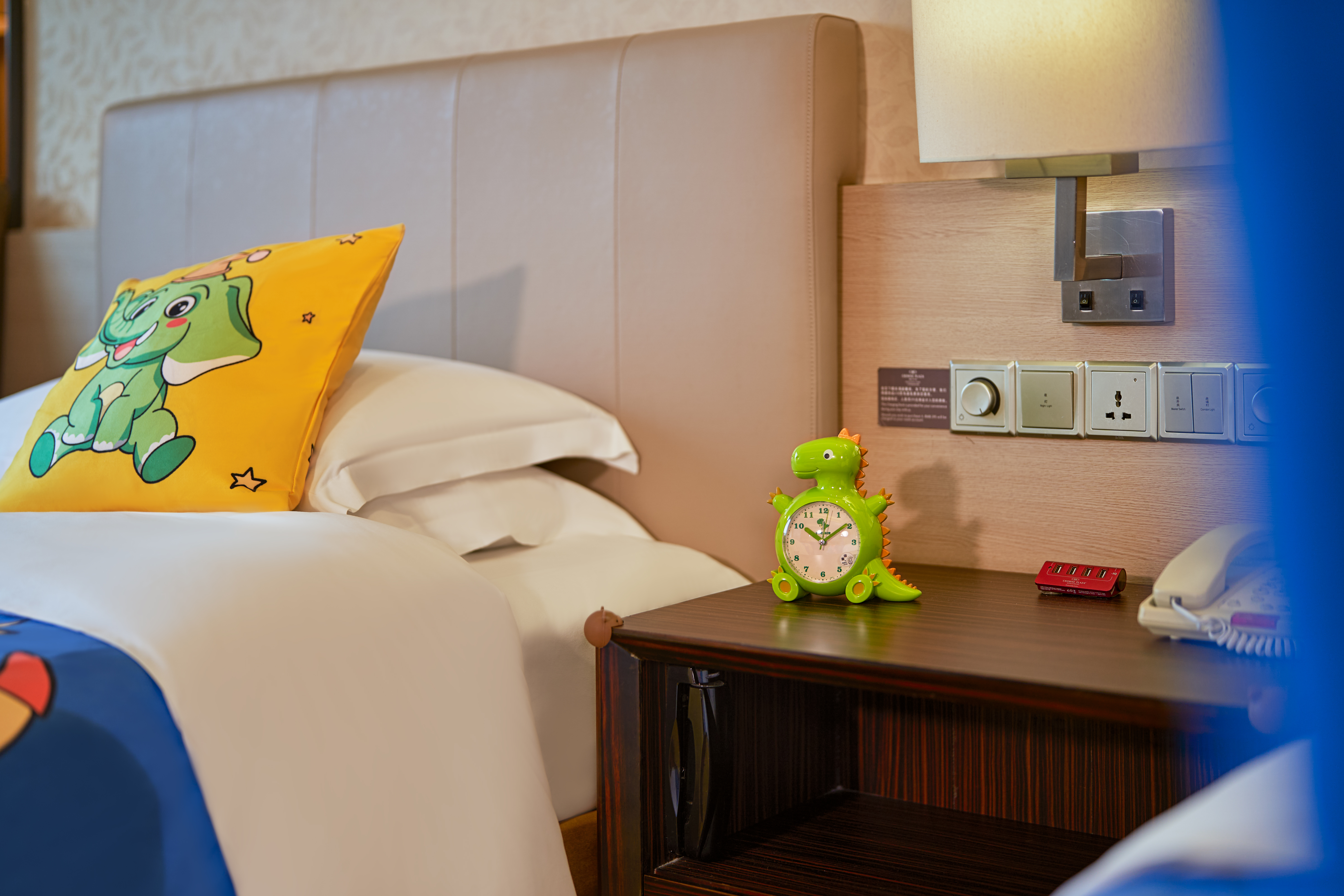 小飞象亲子主题双床房