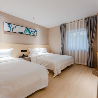 豪華雙床房 艾思頓L飯店（廈門高崎機場復旦中山醫院店）優惠