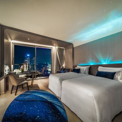 太空豪華雙床房 芭提雅格蘭德中心太空飯店優惠