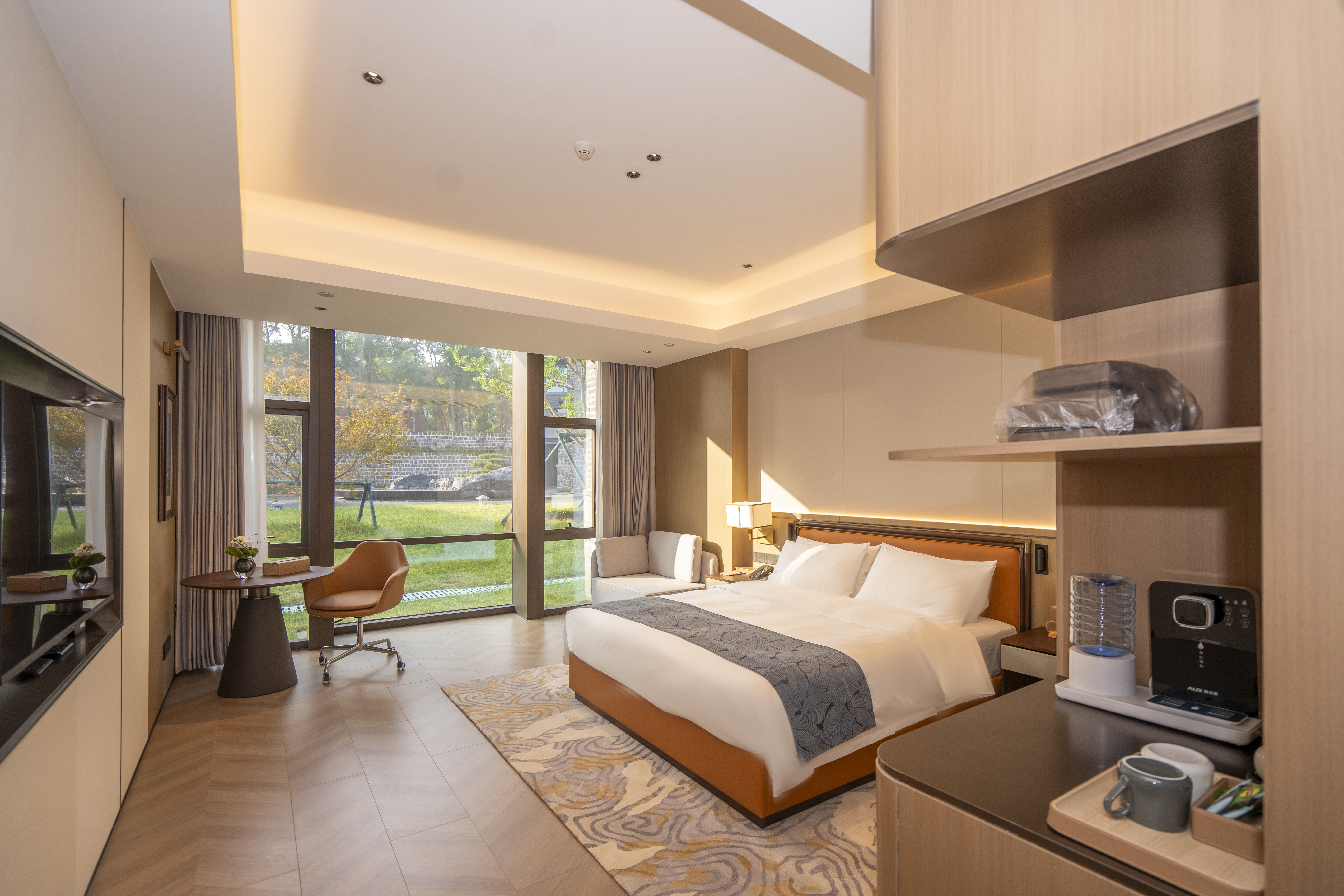 行政园景大床房