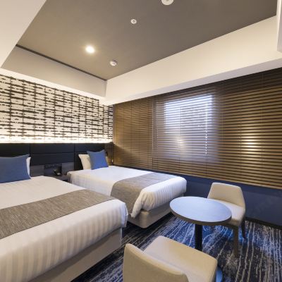 標準雙床房 札幌坤特薩酒店薄野店優惠