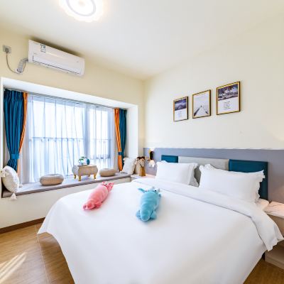 豪華海景陽台兩房一廳 南澳宿兮公寓優惠