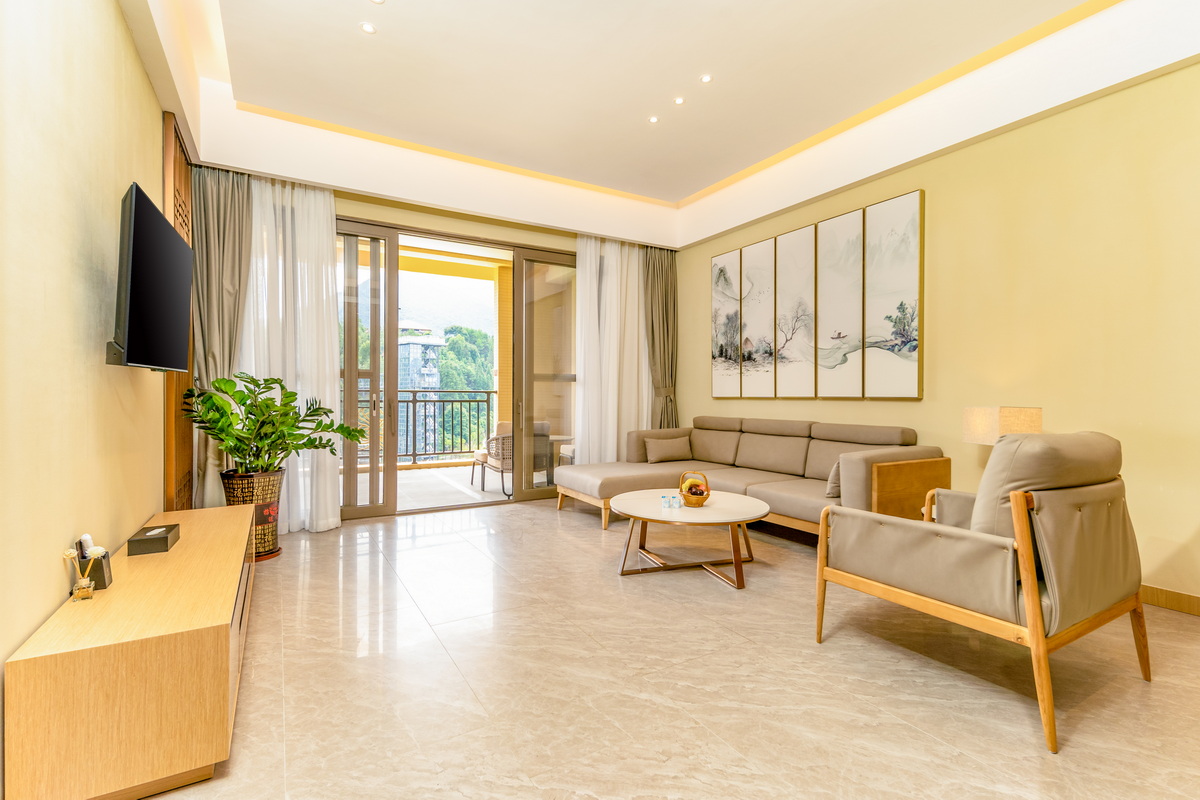 酒店B栋温泉套房I独立泡池