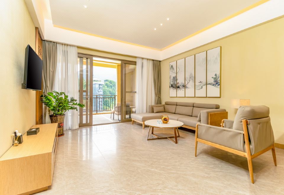 酒店B栋温泉套房I独立泡池