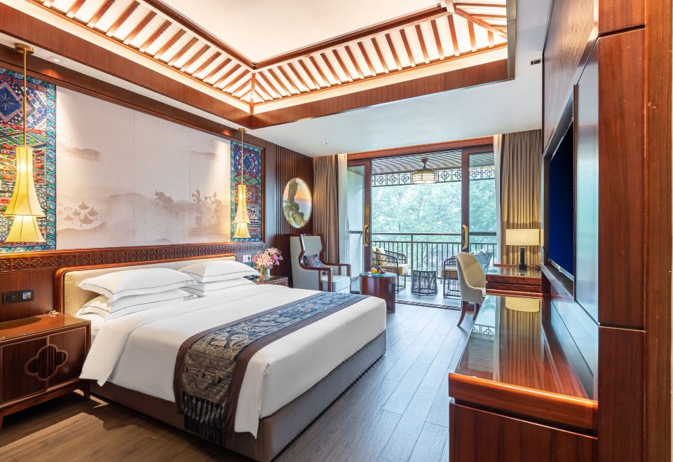 Mountain Fanjing Qixi Resort Panorama Deluxe Suite - 2-Bedroom (Floor Heating)