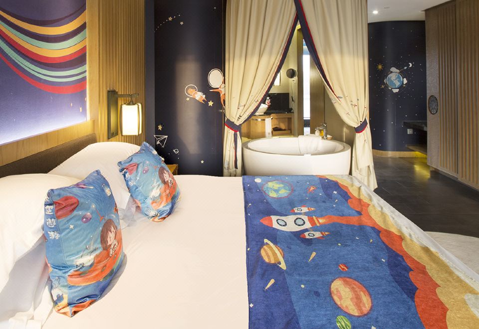 太空主題親子大床房