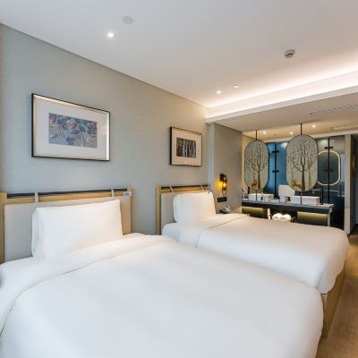 幾木雙床房（亞朵深睡PRO枕 十小冰箱） 上海浦東張江園區張江路亞朵X飯店優惠