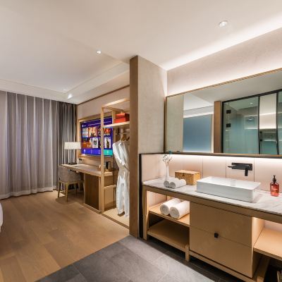 心悅高級大床房（智能客控） 北京雍和宮漫心飯店優惠