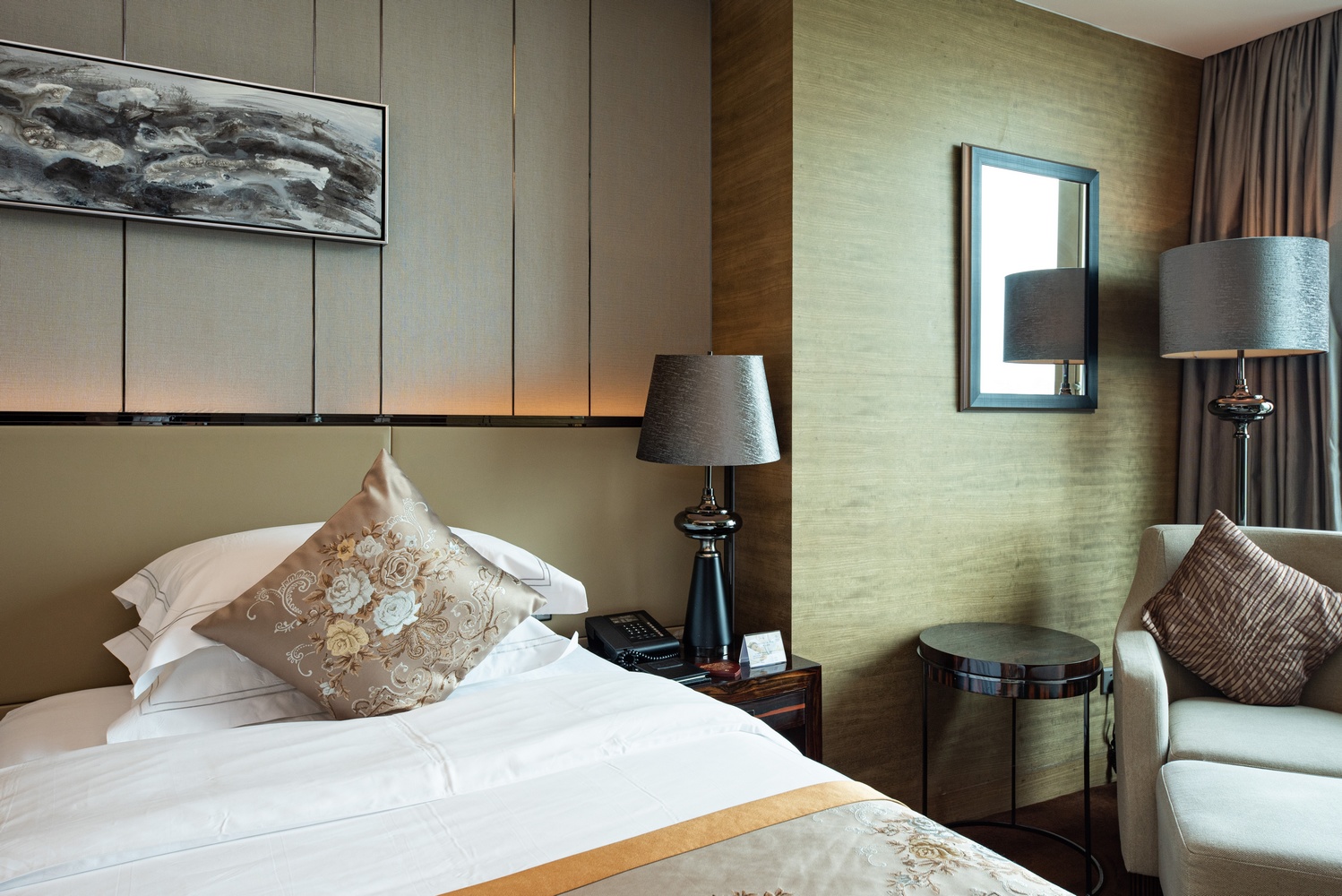 Shenzhen YANGBANGLANGYUE International HotelCity View Twin Room