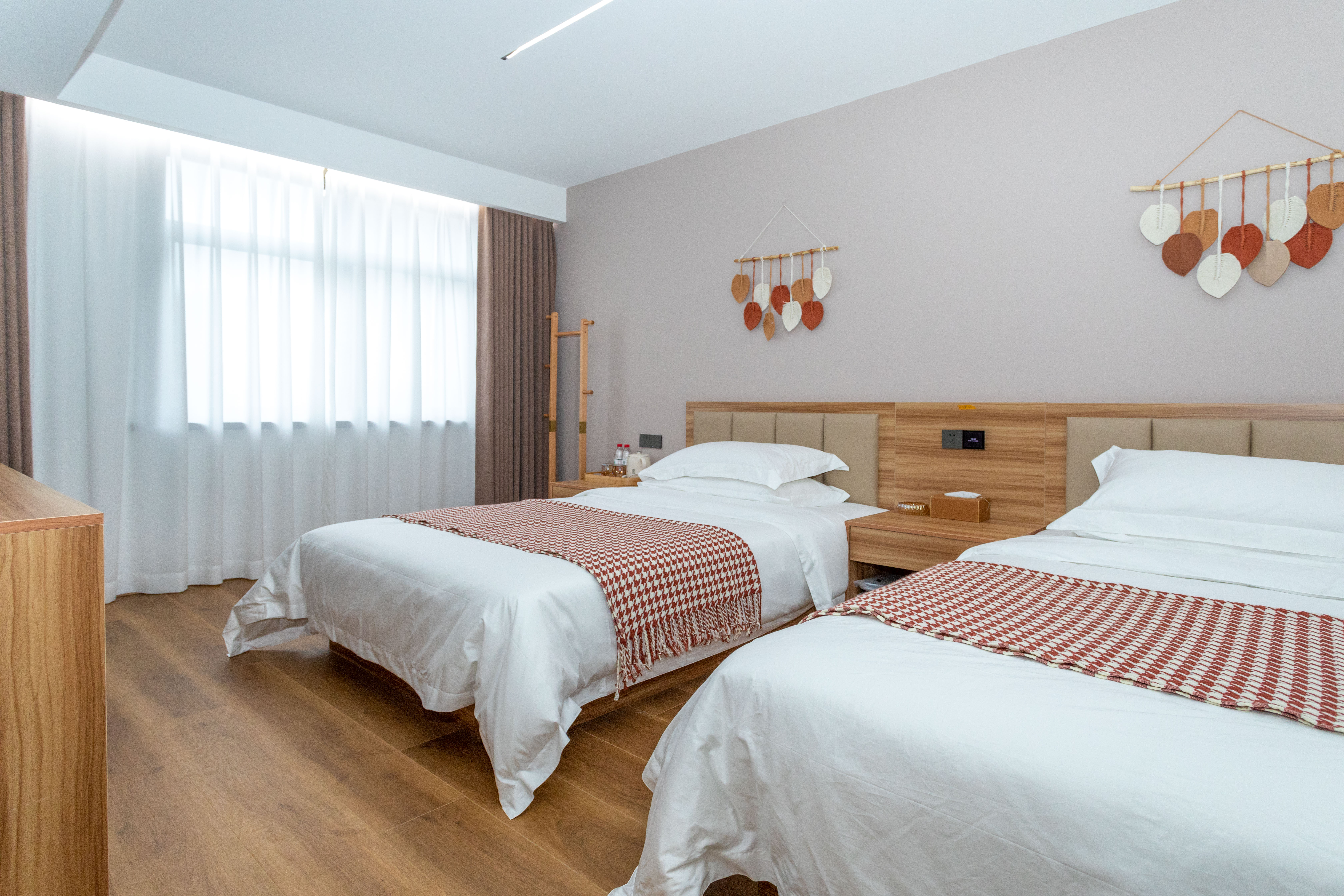 海客·精致双床房『智能马桶+乳胶床垫』