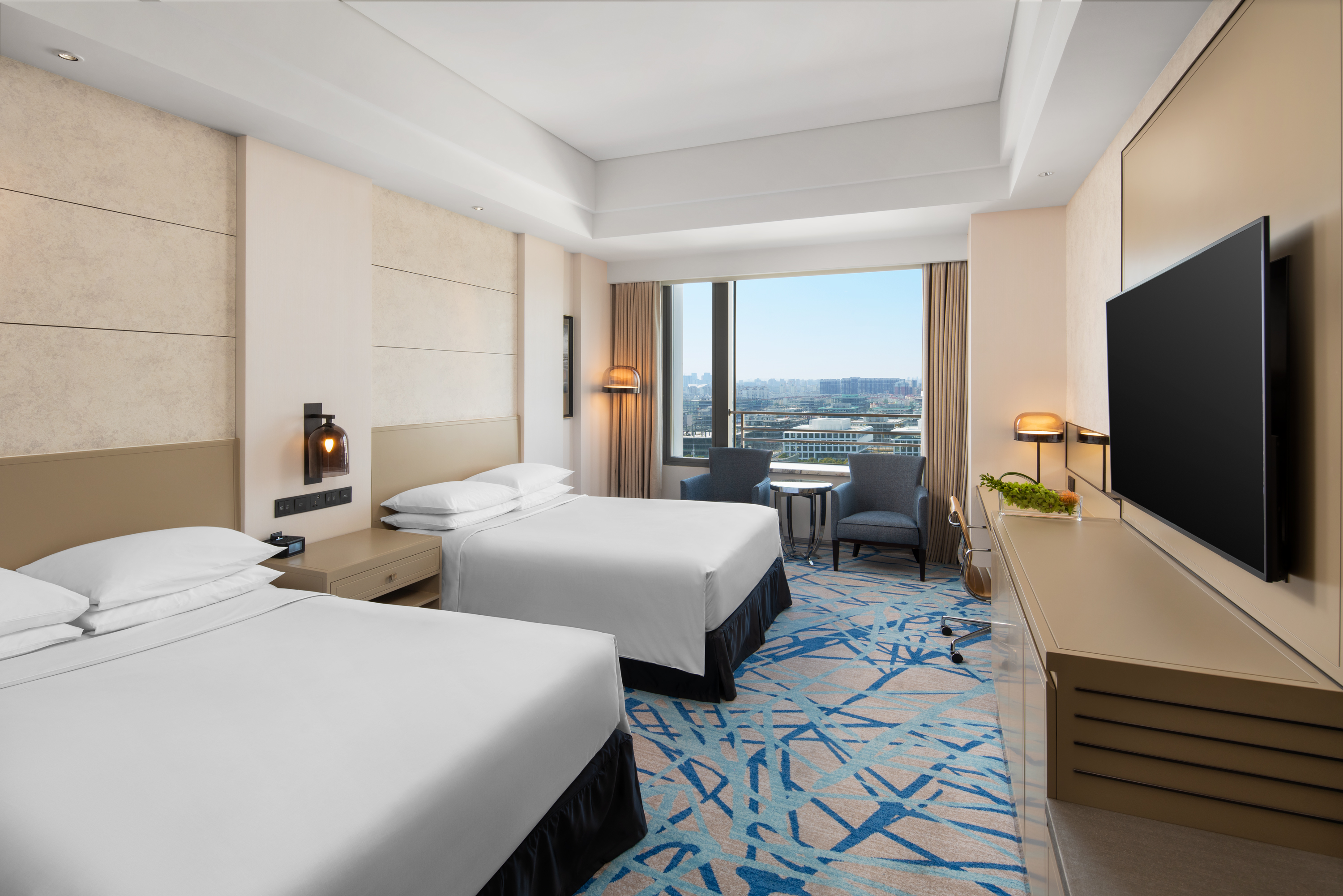 高级豪华双床房