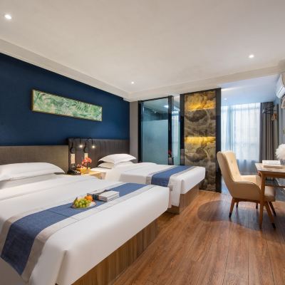 豪華雙床房[零壓床品] 悅巢飯店（深圳北站店）優惠