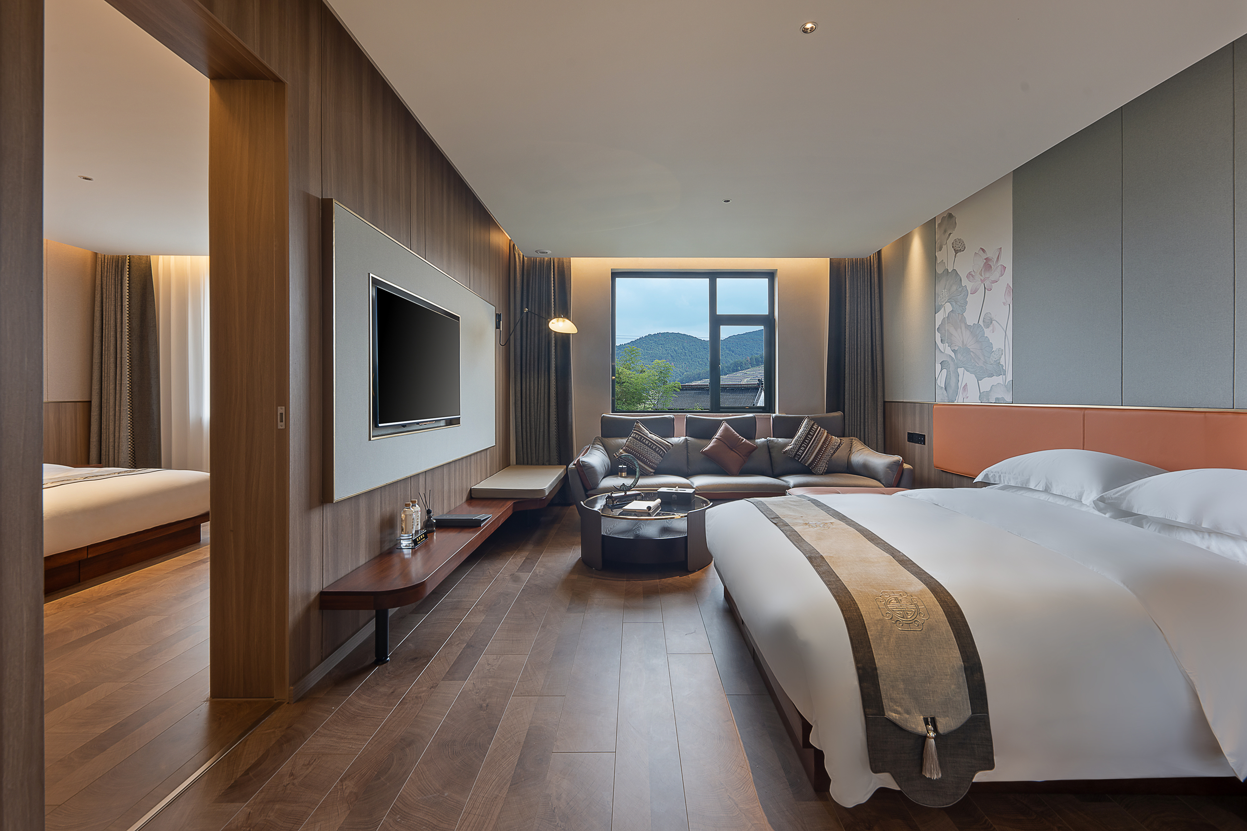 玉石-温馨亲子房（全屋智能+皮质沙发+高清影视+舒适好眠）