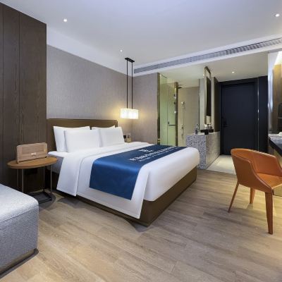 宜致弗諾氧深睡大床房（迷你冰箱+藍牙音箱） 宜致酒店（廣州珠江新城崗頂地鐵站店）優惠