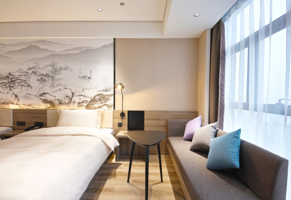 豪华双床房--助眠记忆枕+智能马桶+高品布草