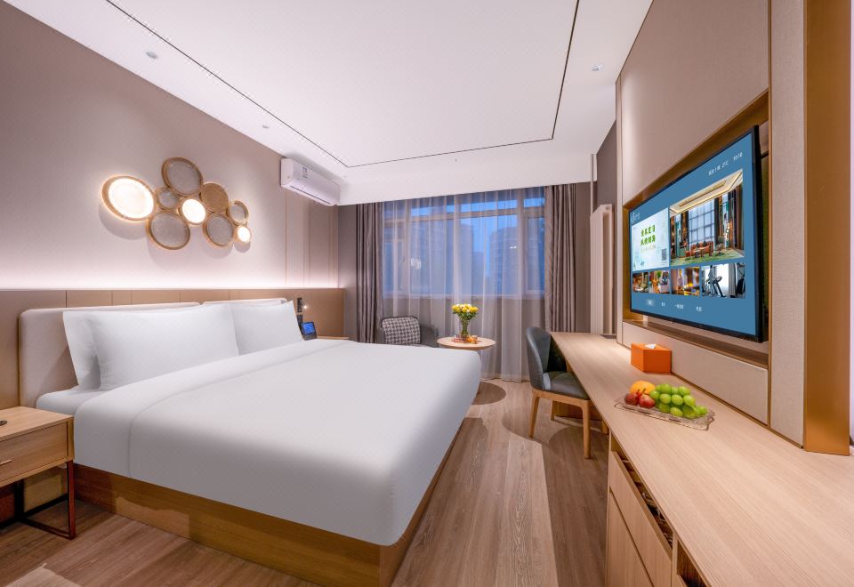 Orange Hotel (Tianjin Wudao Xiawafang Branch)Deluxe Room (Double Bed)