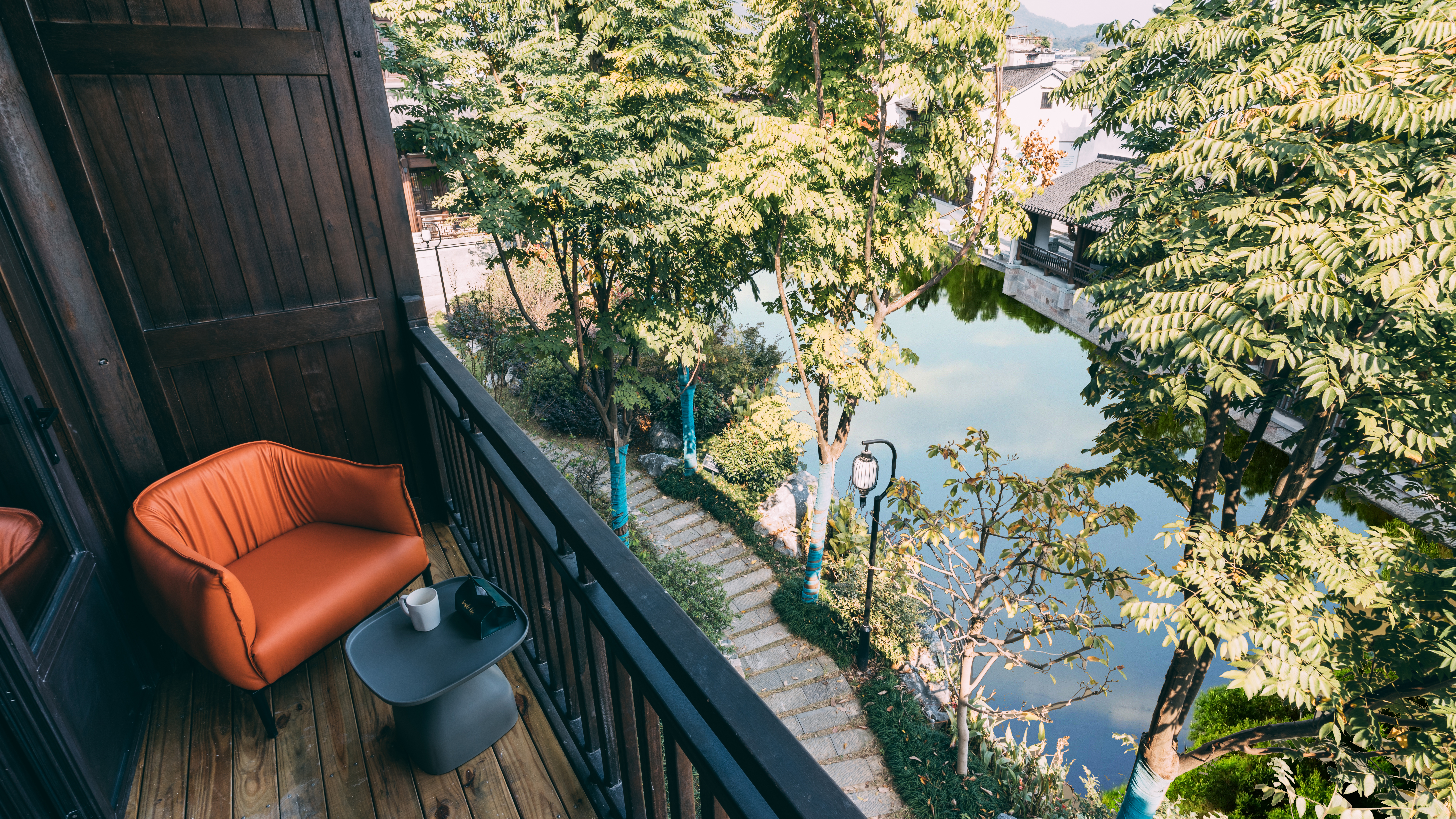 玉带河景LOFT家庭套房