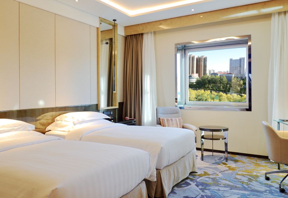 【怡享都市】豪華河景雙床房