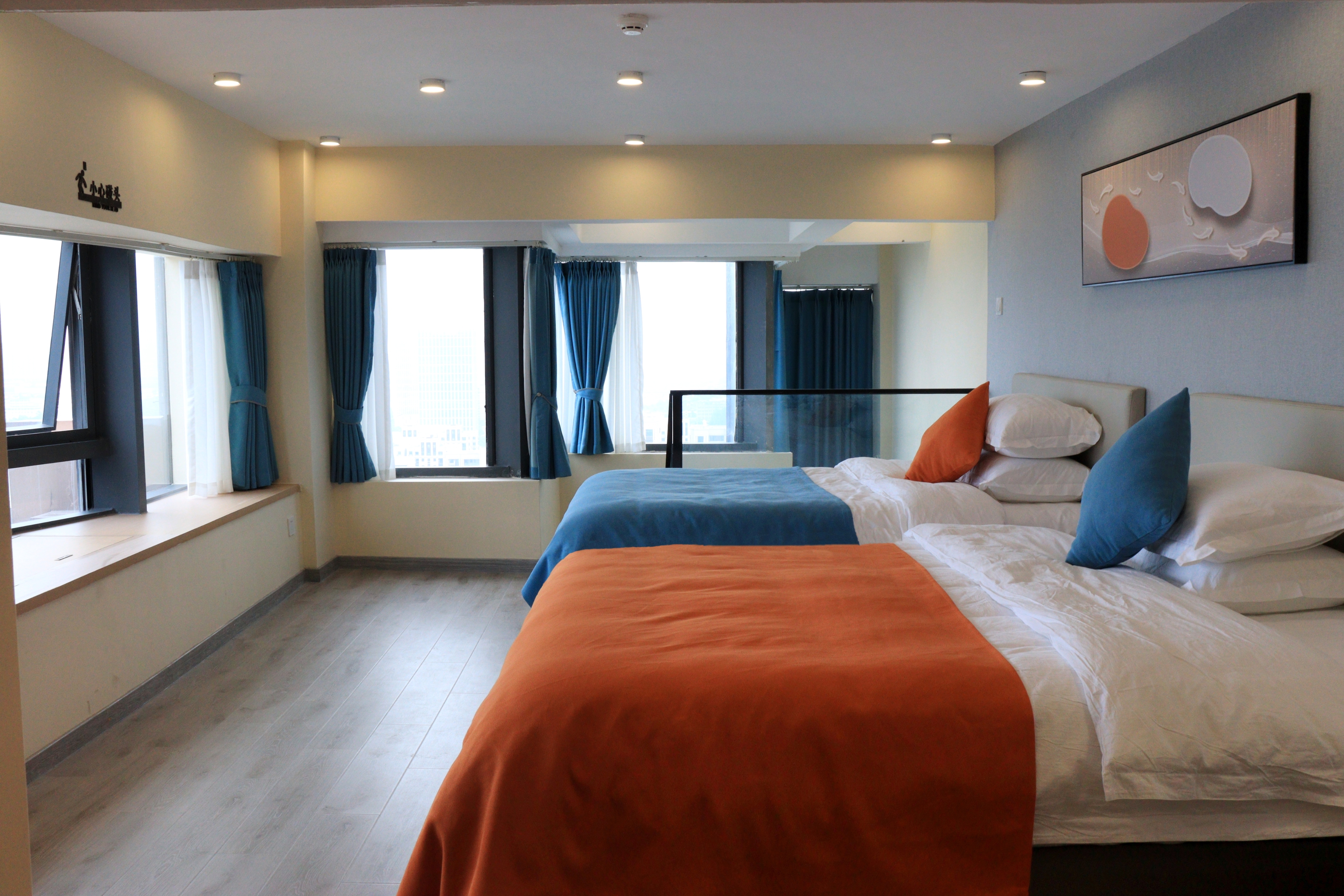 江南烟雨LOFT亲子家庭房