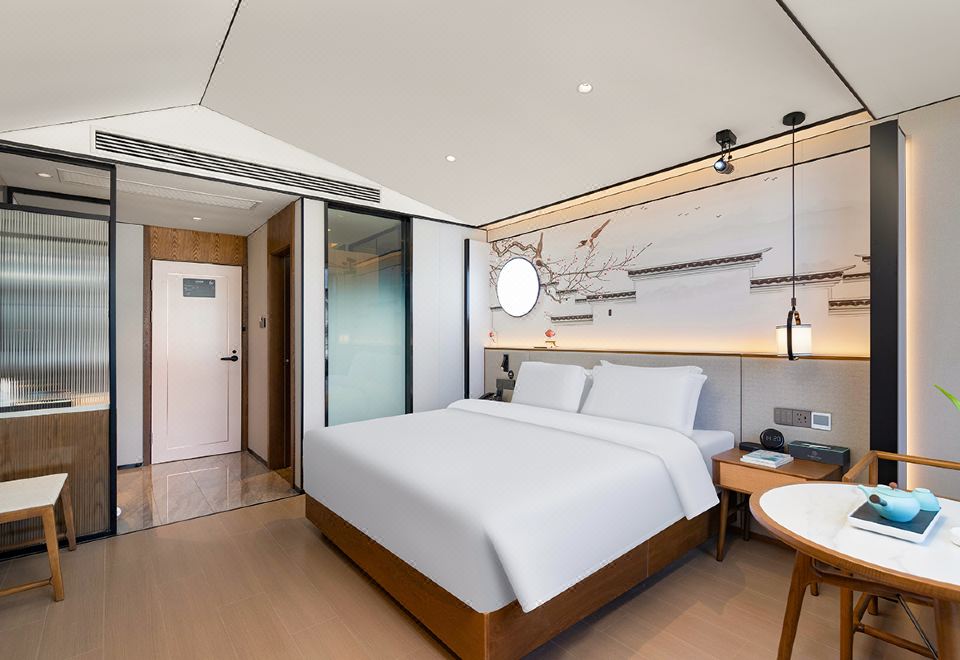 Fengyun Smart Double Bed Room (Air Purifier + Landscape Tea Set)