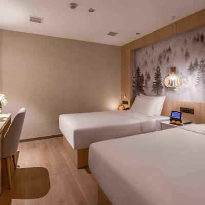 特惠雙床房 桔子飯店（長白山二道白河店）優惠