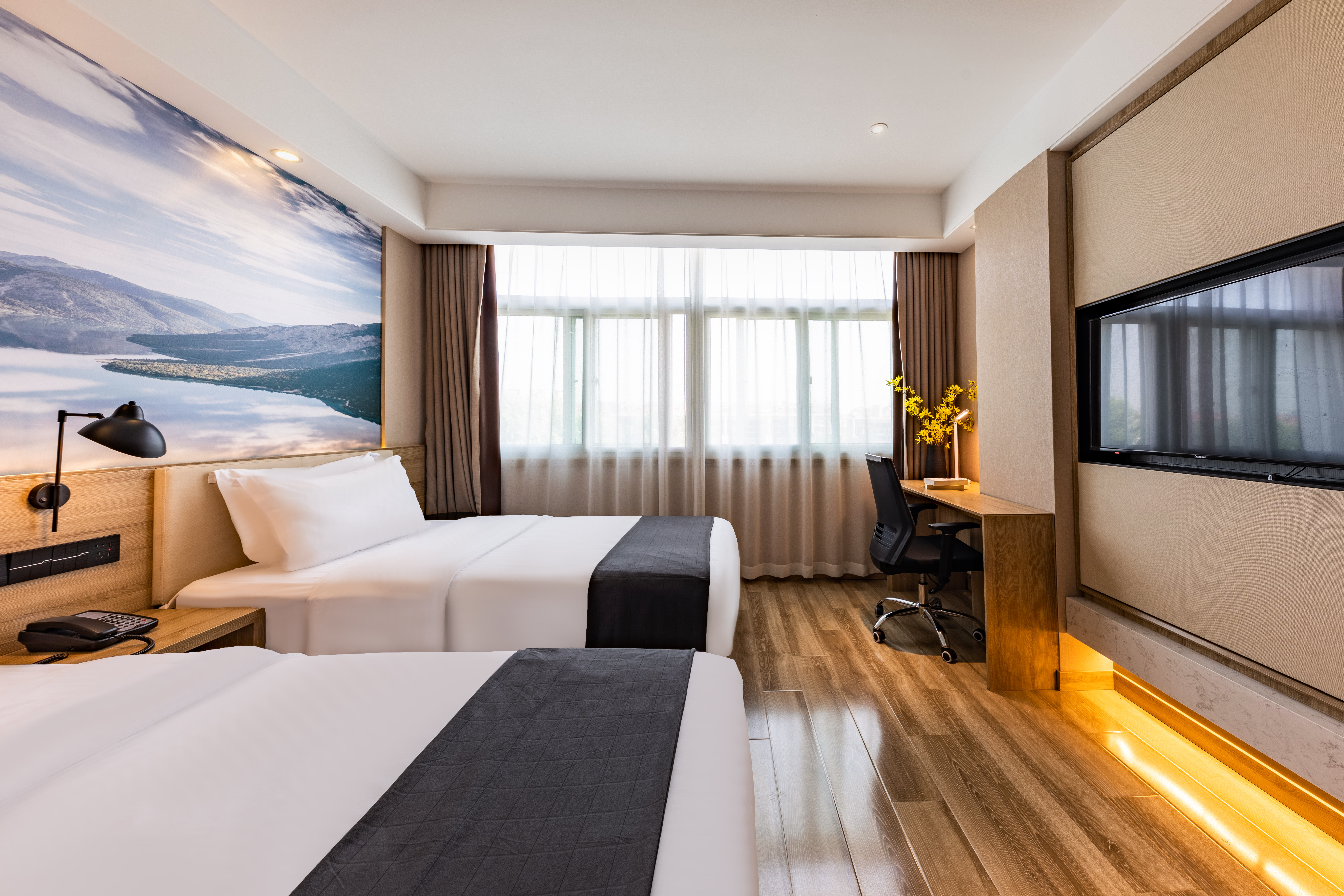 居丨靜心雙床房