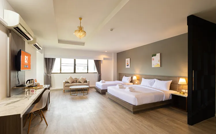 ห้องลักซ์ชัวรีสำหรับสามท่าน