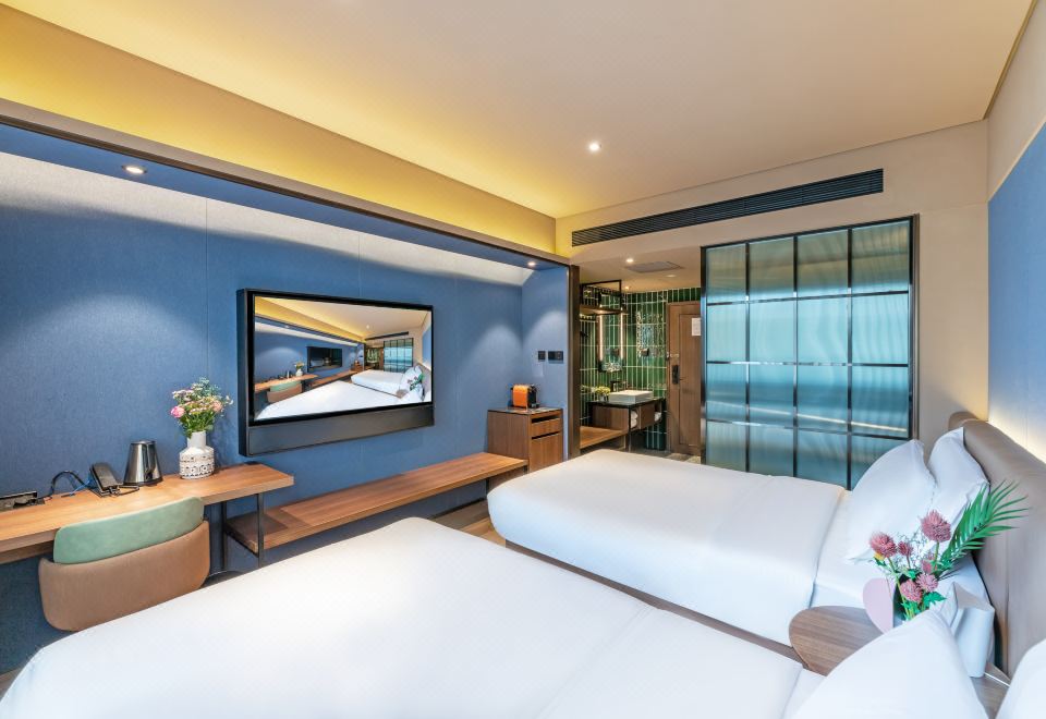 双床房（智能客控+投屏电视+智能马桶）