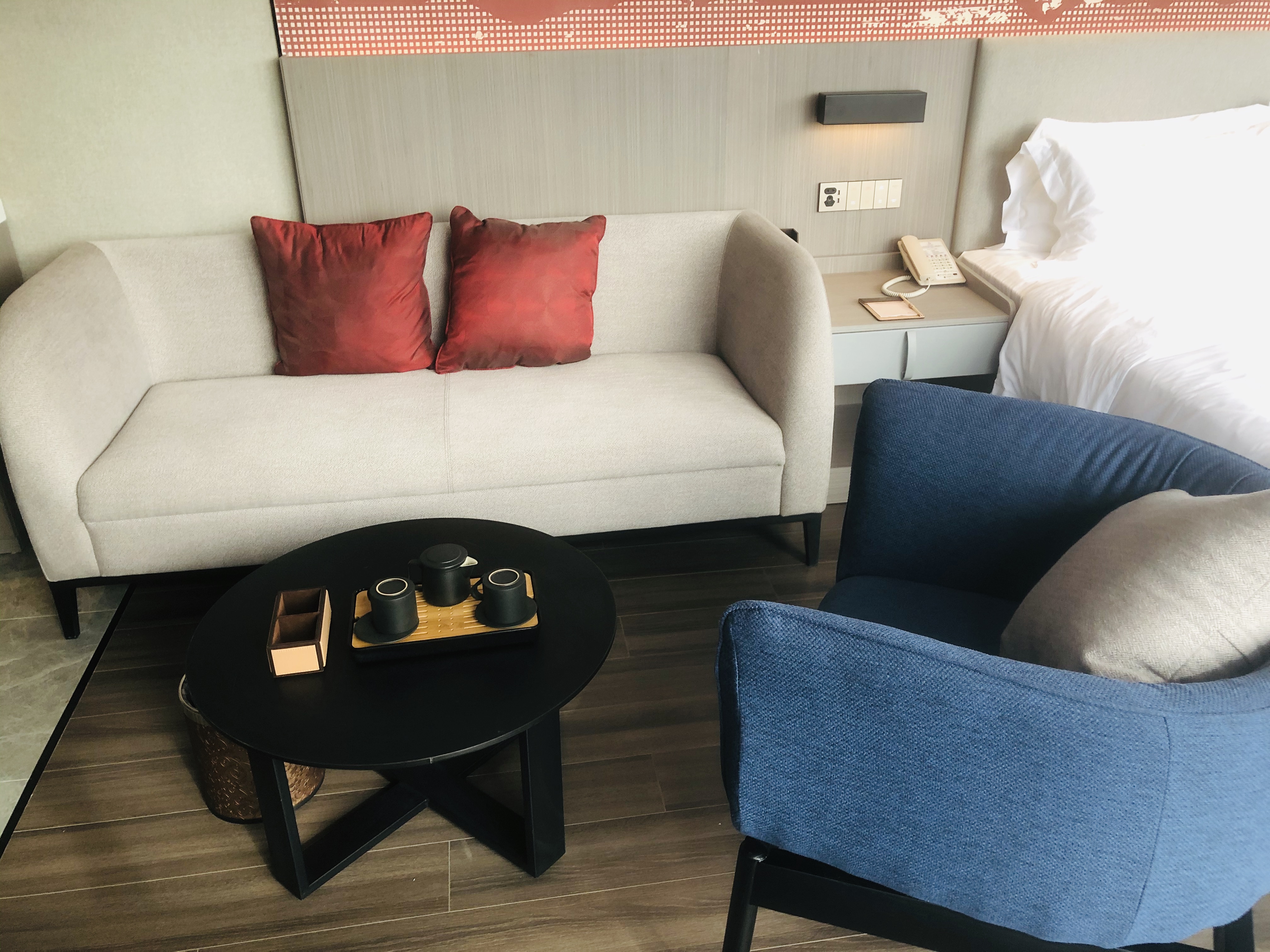 高层零压大床房（梦百合零压床垫+智能客控+全自动洗衣机