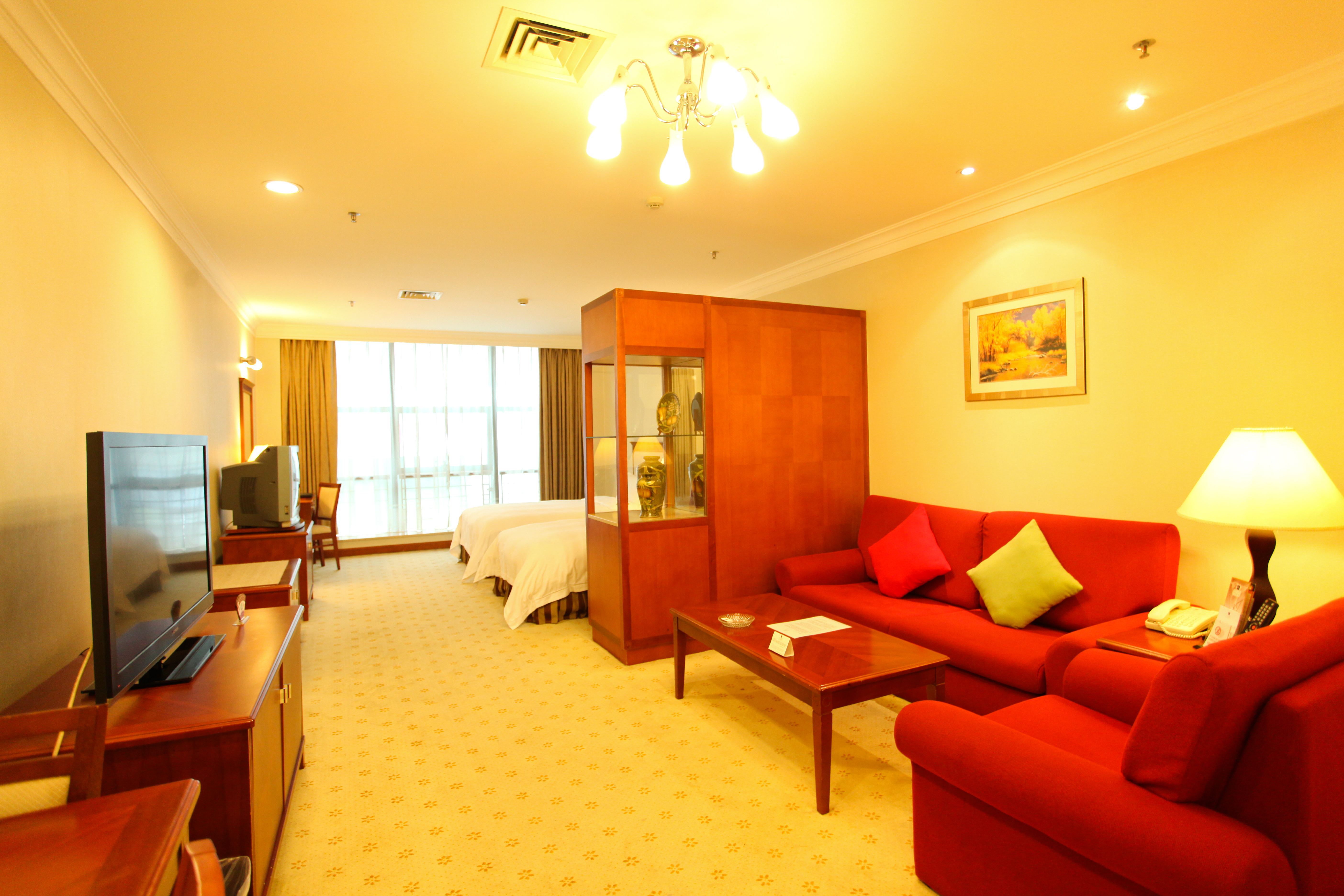 高級雙床套房（一房一廳）