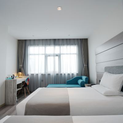 雙床房【安睡蕎麥枕】 扉縵飯店（西安鐘樓地鐵站回民街店）優惠