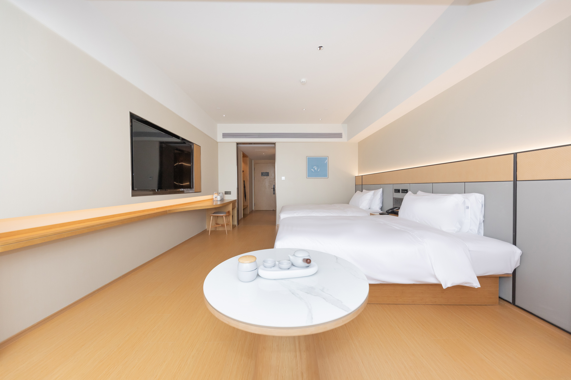 高级双床房（金可儿床垫+65寸智能电视可投屏）