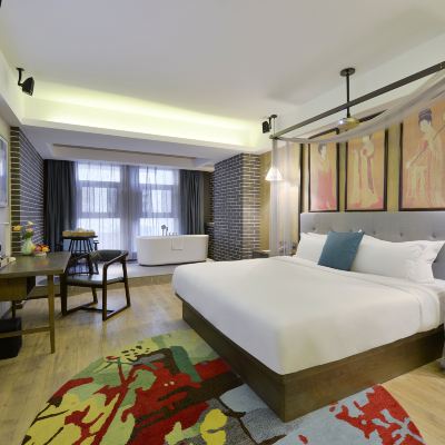 瑪雅灣浴缸房（智能投影） 美豪麗致飯店（西安鐘鼓樓南門店）優惠