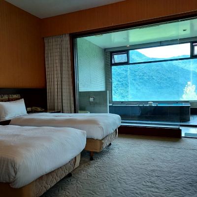 景觀雙床套房 四季山妍溫泉會館優惠