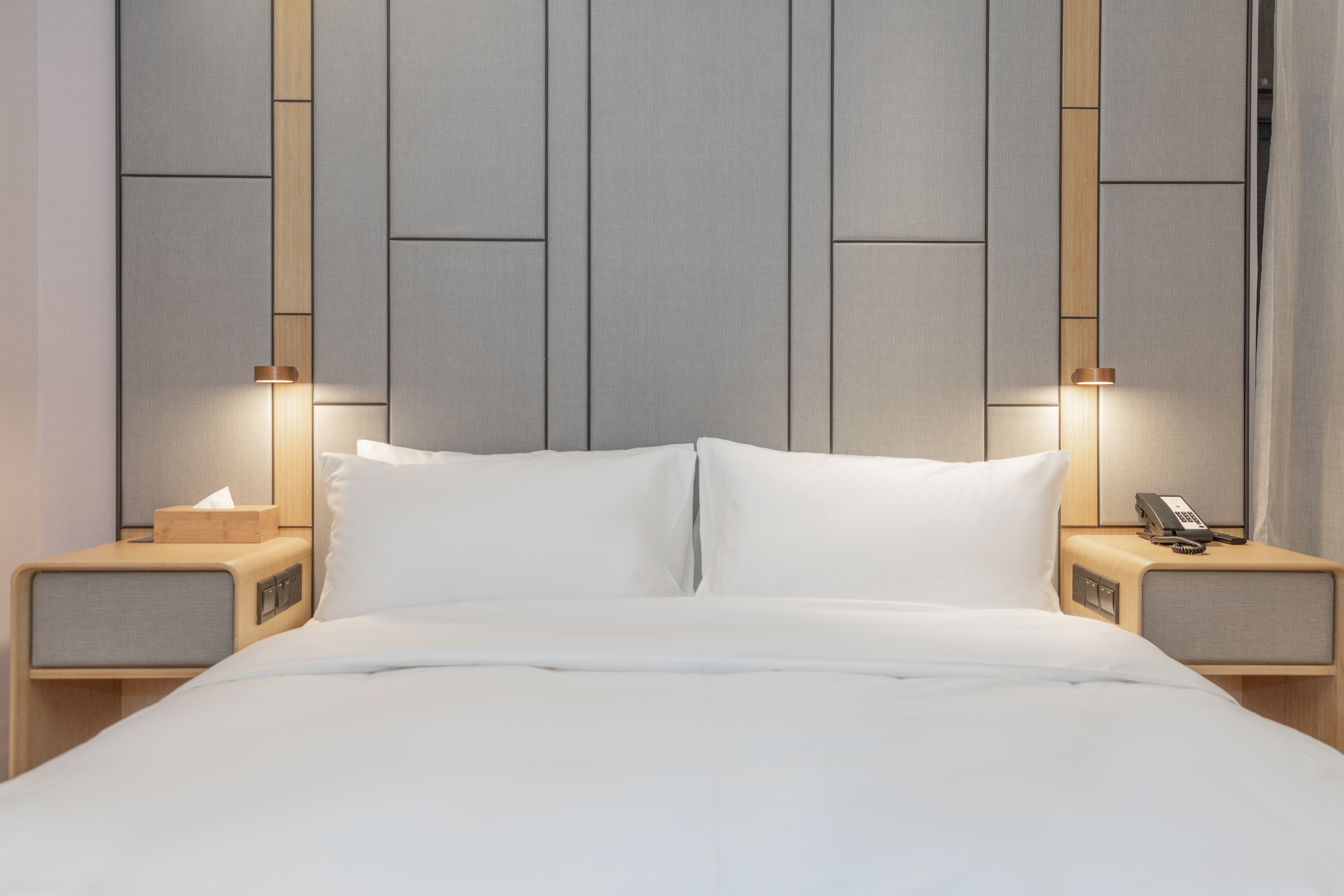 大床房A（无窗）（梦百合床垫+65寸电视可投屏）