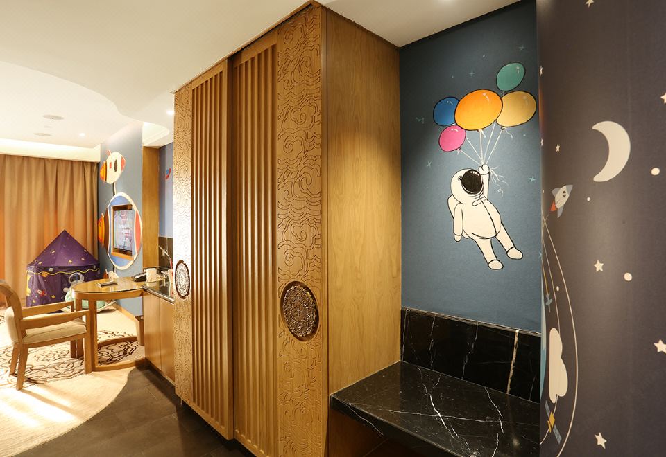 太空主題親子標準間