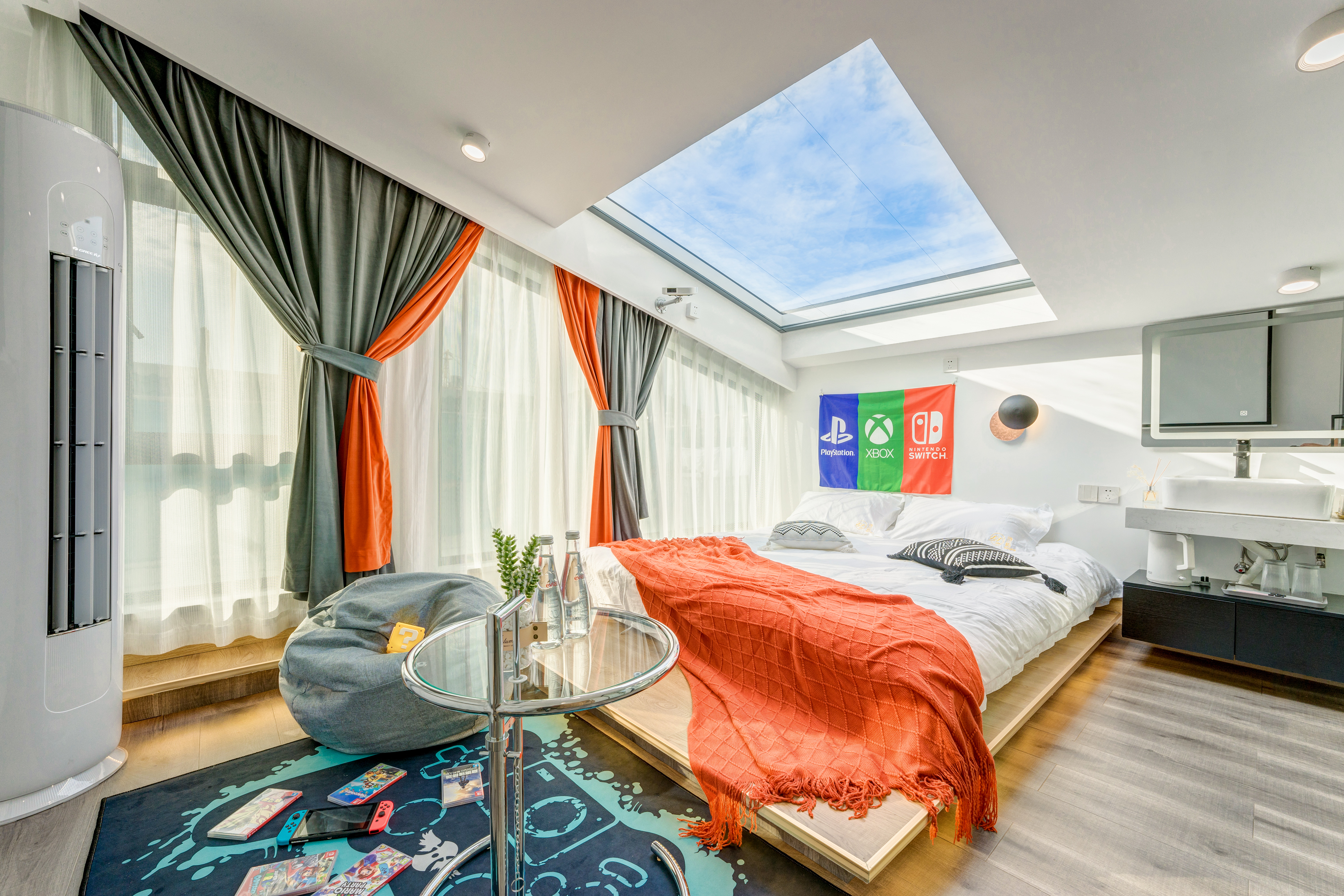 弄闲-星空游戏主题房