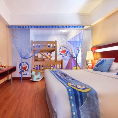哆啦a夢童趣房 陽朔萬麗花園大酒店優惠