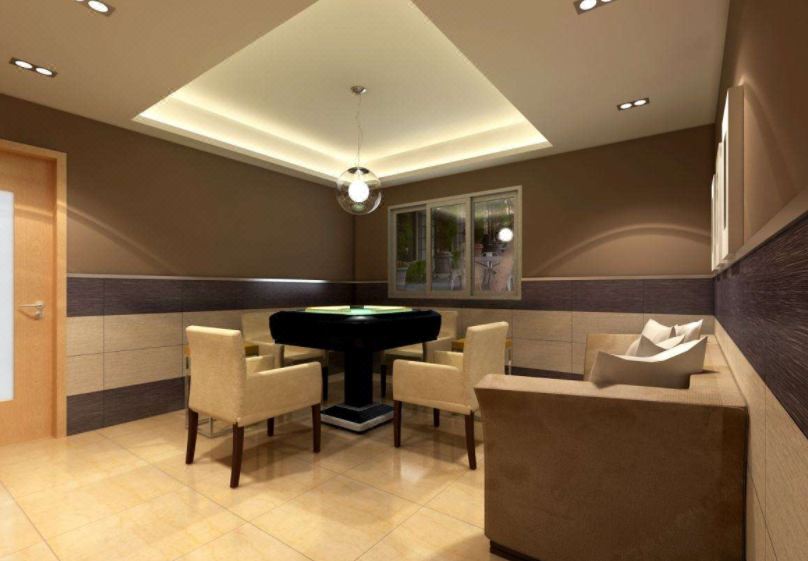 棋牌湖景大床房-洗衣机+冰箱+电动麻将桌