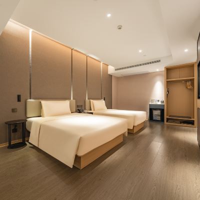 行政雙床房 廣州珠江新城五羊邨地鐵站亞朵飯店優惠