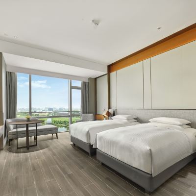 湖景雙床客房 上海松江凱悅飯店優惠