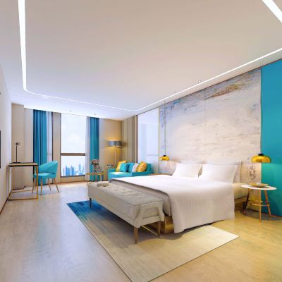 180度全景奢享大床房 寬居飯店（成都寬窄巷子天府廣場店）優惠