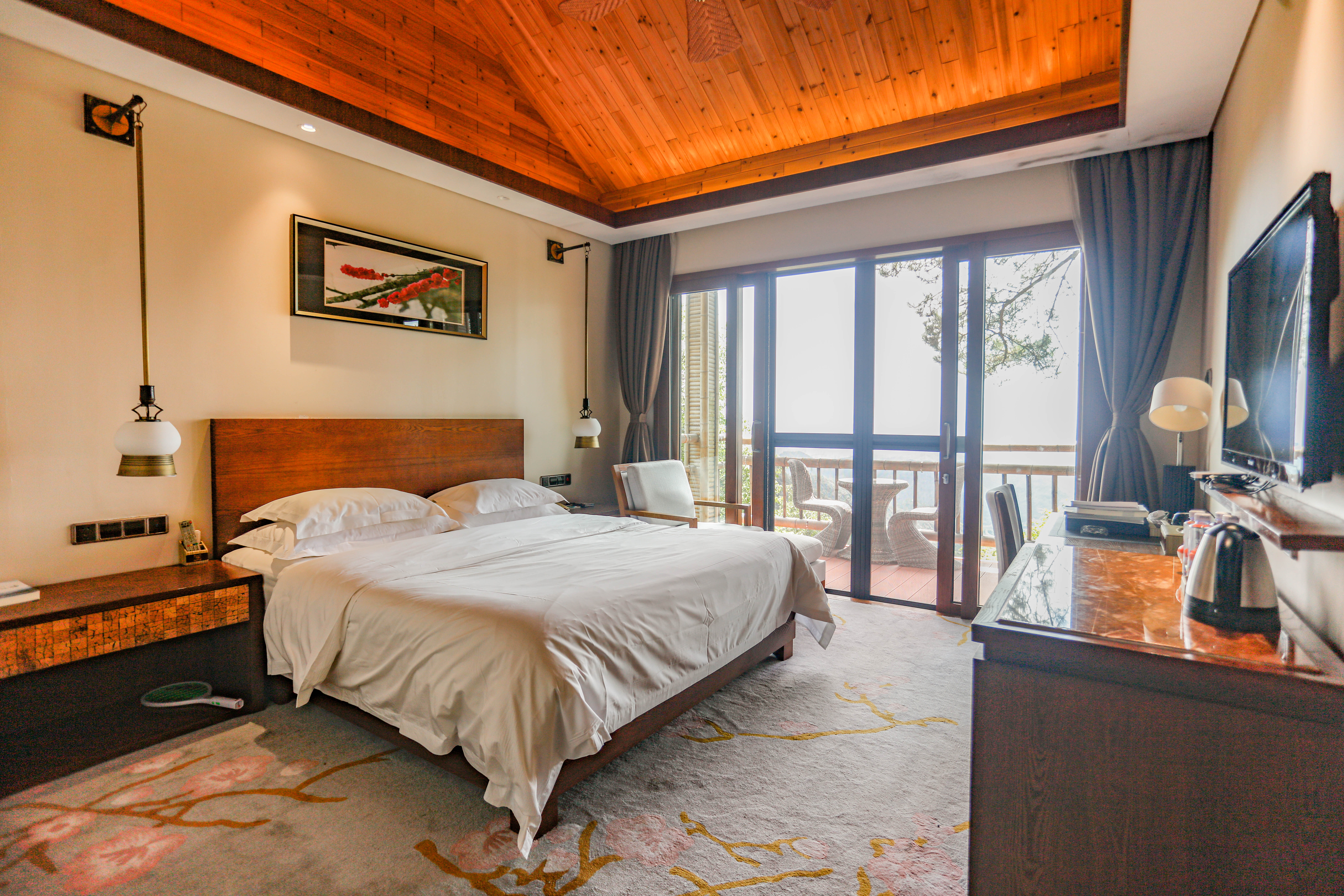 九成山舍独栋大床房