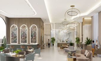 A rendering of the lobby at a new hotel in San Francisco is shown in a photo shared on Twitter at Grand Tourane Nha Trang Hotel