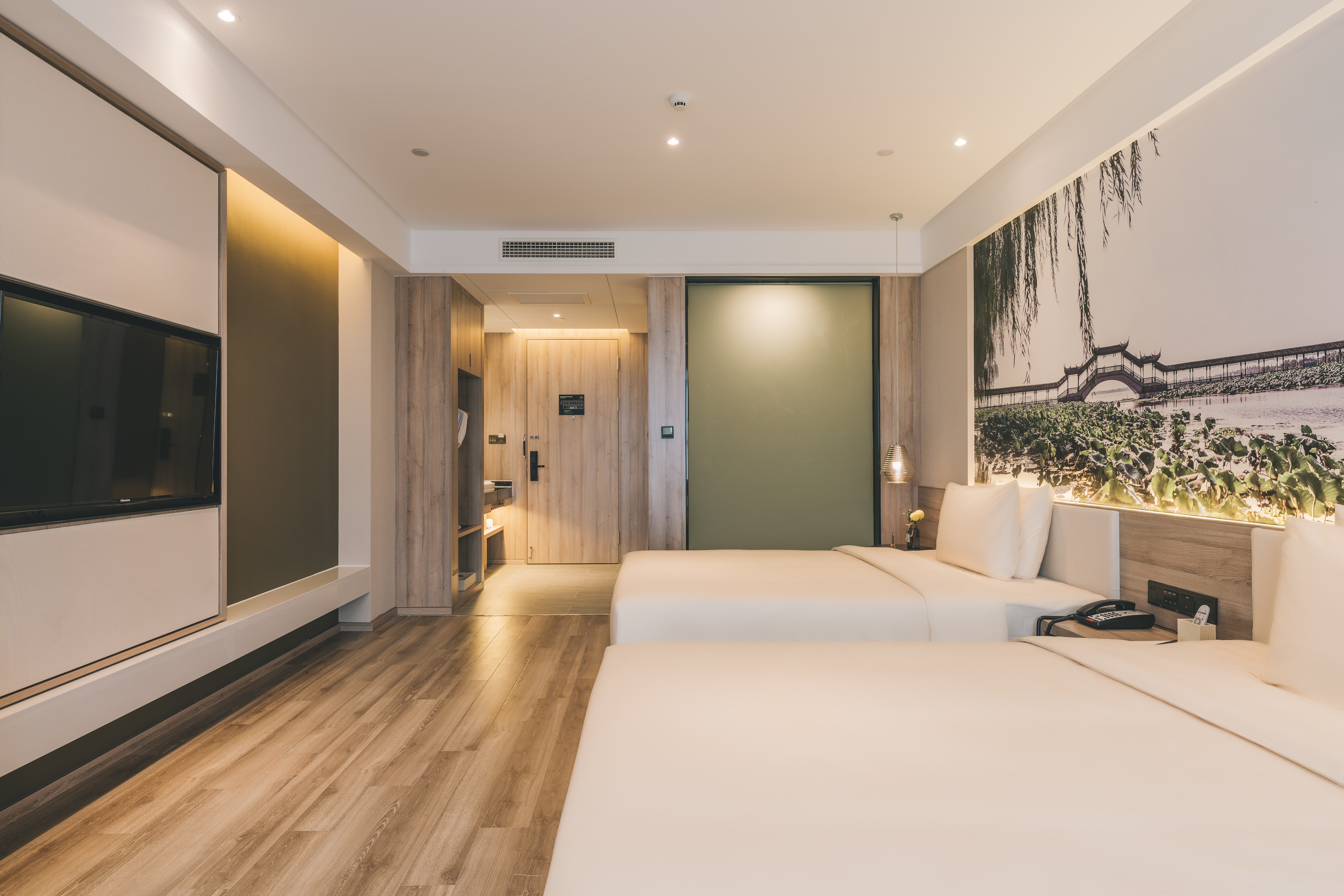 高级双床房（电视投屏）