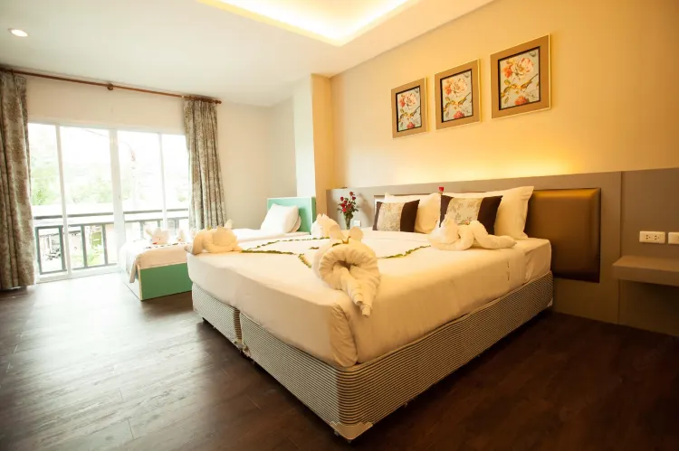 ห้องดีลักซ์ สำหรับสามท่าน
