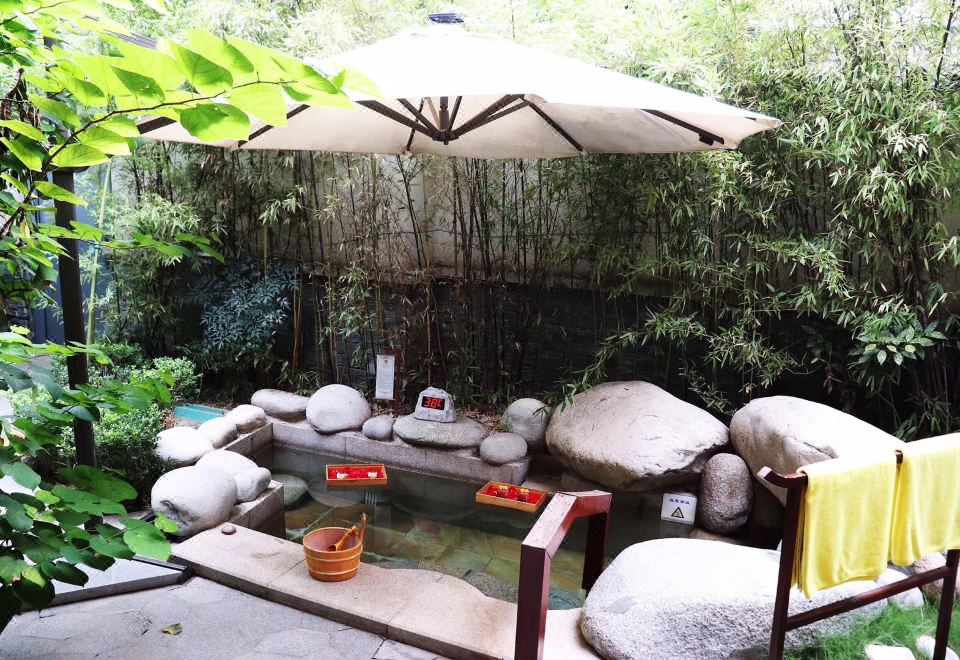 私人湯屋大床房（獨享庭院·私湯温泉）