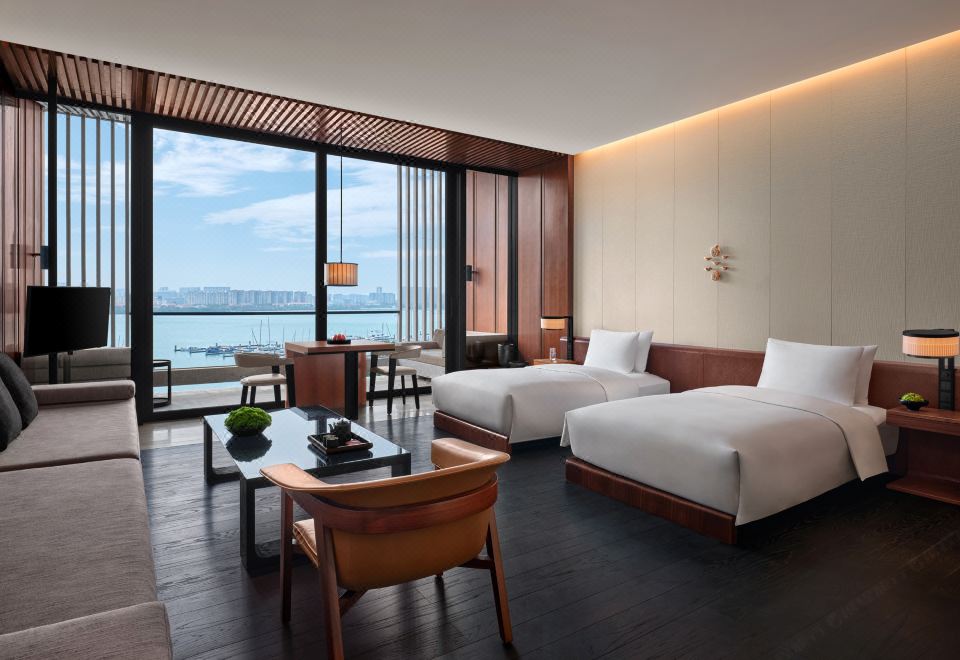 港湾一居室双床房（阳台）